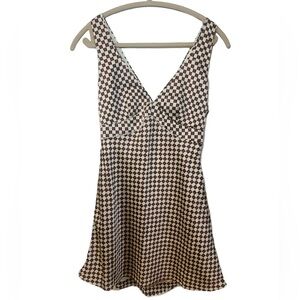 ABERCROMBIE CHECKERED MINI DRESS